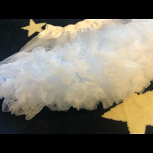 💗 White Tulle Tutu Skirt Size S/M - Picture 4 of 8